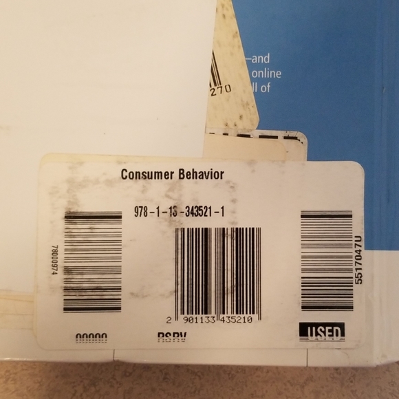 Consumer Behavior textbook - Picture 2 of 2